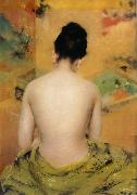 William Merritt Chase Back of body Spain oil painting artist